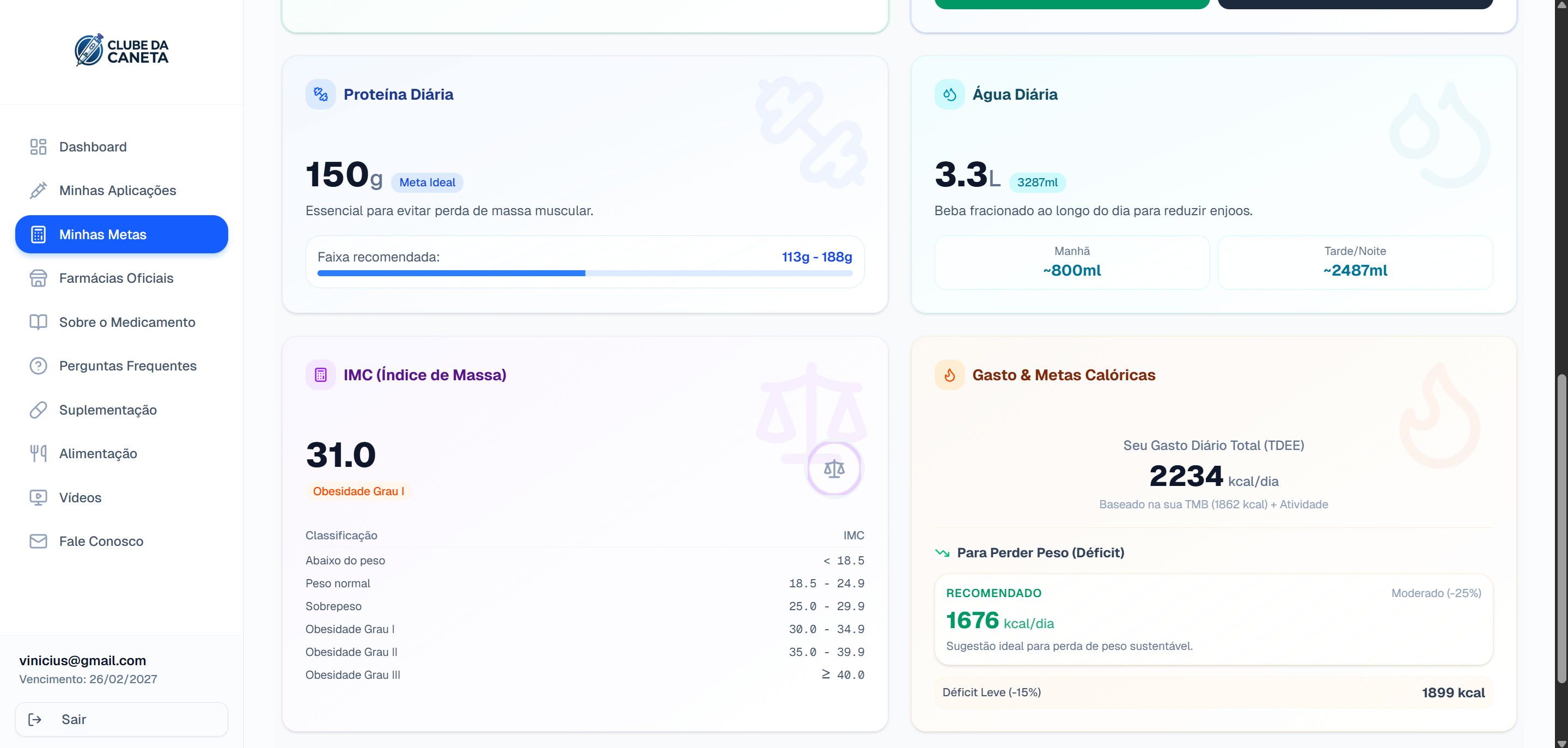 Visualização do sistema - Tela 4